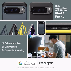Spigen Tough Armor -suojakuori Google Pixel 9 Pro XL:lle - grafiitti