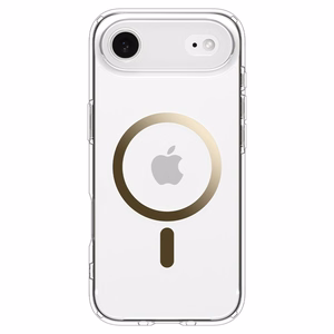 Spigen Ultra Hybrid Mag Magsafe Suojakuori iPhone 17 Air:lle Clear/Gold
