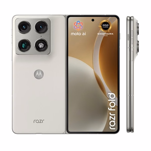 Motorola Razr Fold – smartphone, 20.6 cm / 8.09-inch, Dual SIM, Android 16.0, 5G, USB Type-C, 16 GB/512 GB, 6000 mAh, white