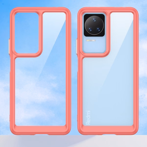 Outer Space Case Xiaomi Poco F4 5G kansi joustava runko punainen