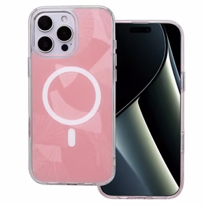 Flash Mag Suojakuori iPhone 16 Pro Max 6,9" vaaleanpunainen