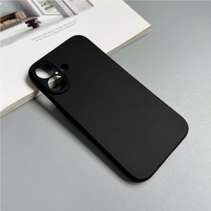 Pehmeä Suojakuori iPhone 16:lle - Musta