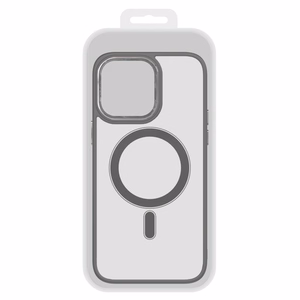 Tel Protect Magnetic Clear Suojakuori iPhone 13 Pro:lle musta