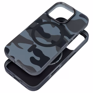 Suojakuori iPhone 16 PLUS:lle Forcell F-Protect Levels Dual Layer 4D MagSafe-yhteensopiva Military Drop-Test black camo