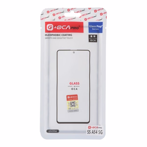 LCD-lasi Samsung A54 5G A546 OCA:lla musta