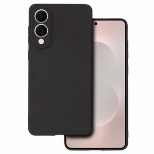 Back Case Matt Samsung Galaxy S25 Edge:lle musta
