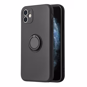 Vennus Silikoninen rengas iPhone 14 Plus:lle musta