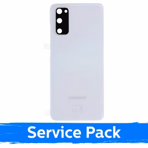 Back Cover Compatible With Samsung G980 (G981) S20 / Cloud White / (Service Pack)