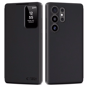 Tech-Protect Smart Wallet Suojakuori Samsung Galaxy S25 Ultra:lle - matta musta