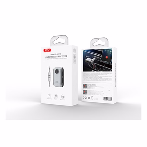 Bluetooth transmiter XO ( BCC15) (bluetooth v5.3, 3,5mm AUX) black