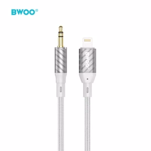 BWOO AUX-kaapeli Lightning - 3.5mm Jack ääni AUX073