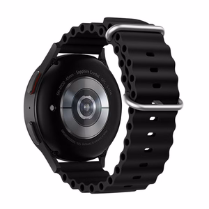 Hihna Samsung Galaxy Watch:lle Forcell F-Design FS01 silikonireikä 20 mm musta
