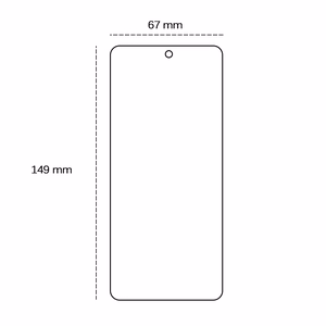 Tempered glass 2,5D for Xiaomi 15