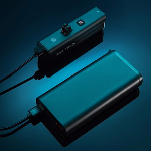 Rockbros RHL1500 pyörän etuvalo 5000mAh 1500lm IPX6 - musta