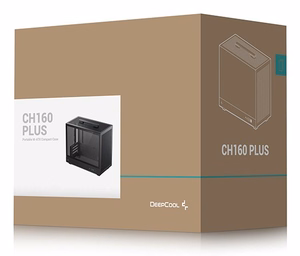 DeepCool CH160 PLUS pienikokoinen (SFF) musta
