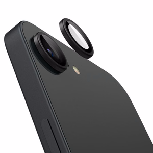 Spigen Optik Pro Glas.tR "EZ Fit" Camera Protector 2-Pack for iPhone 16E Black