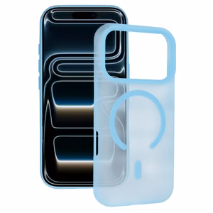 Tel Protect Mist Matte Magsafe Case for Samsung Galaxy A17 5G light blue