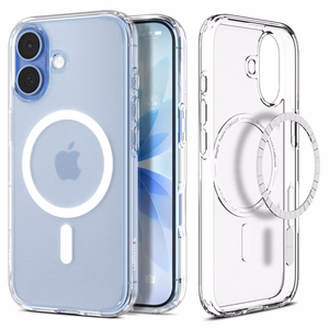 Spigen Ultra Hybrid Mag Magsafe ACS10384 Suojakuori iPhone 17:lle - Frost valkoinen