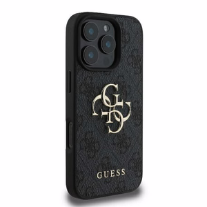 Guess 4G Big Logo kotelo iPhone 16 Pro Max - musta