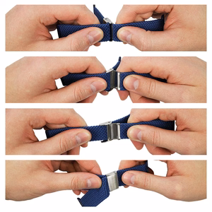 Crong Wave Band braided strap for Apple Watch 44 / 45 / 46 / 49 mm, blue