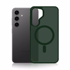 3mk Smoke MagCase -suojakuori iPhone 17 Pro Max -puhelimelle - vihreä