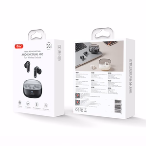 XO Bluetooth-kuulokkeet G42 TWS musta ANC + ENC