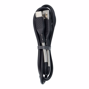 Kaapeli USB A - USB C Forcell F-Energy QC4.0 5A 60W Carbon 1 m CB-02A musta