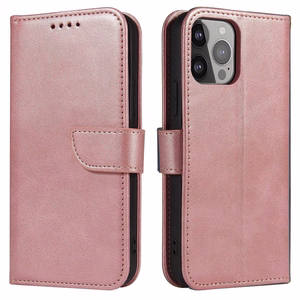 Magnet Suojakuori läpällä Samsung Galaxy S24 FE - Vaaleanpunainen