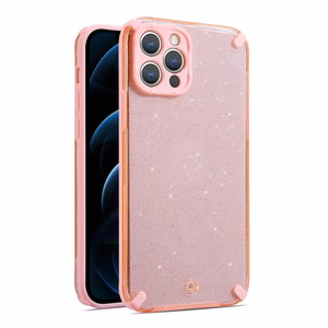 Armor Glitter Suojakuori iPhone 11 Pro vaaleanpunainen