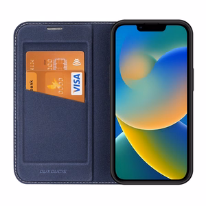Dux Ducis Skin X2 kotelo iPhone 14 Plus kotelo magneettiläpällä sininen