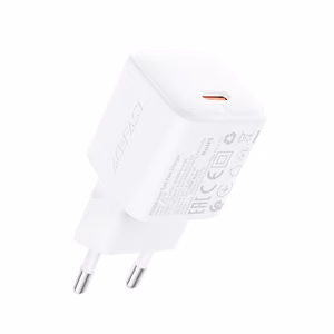 Acefast A118 -laturi 30 W GaN USB-C valkoinen