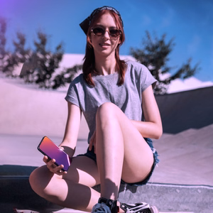 3mk Rainbow Privacy Karkaistu lasi Apple iPhone 16:lle
