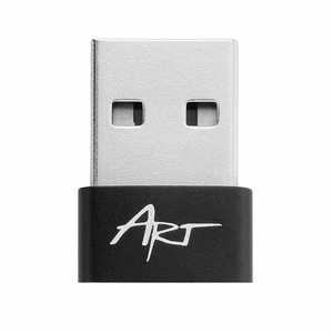 Sovitin USB A 2.0 - USB C ART C14 OTG musta