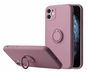 Vennus Silikoninen rengas iPhone 14 Plus:lle violetti