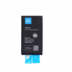 Akku ilman BMS:aa iPhone 12 / 12 Pro:lle 2815 mAh Blue Star HQ