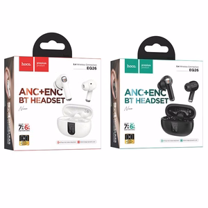 HOCO langattomat Bluetooth-kuulokkeet TWS ANC ENC EQ26 mustat