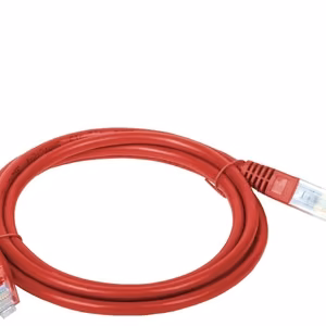 Alantec KKU5CZE1 verkkokaapeli punainen 1 m Cat5e U/UTP (UTP)