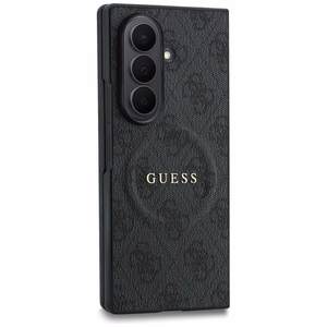 Musta Guess 4G Classic MagSafe -suojakuori Samsung Galaxy Z Fold8 Ultra -puhelimelle
