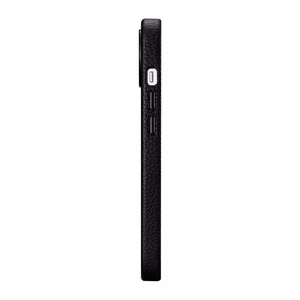 iCarer Litchi Premium Nahkakotelo iPhone 14 Plus Magneettinen nahkakotelo MagSafe musta (WMI14220711-BK)