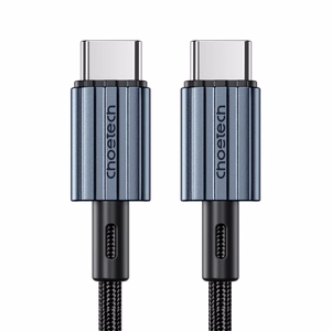 USB-kaapeli Choetech XCC-1015 USB-C – USB-C PD60W 2,0 m musta