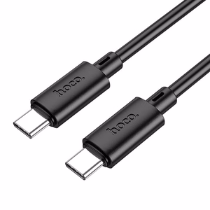 Kaapeli USB C - USB C Hoco 3A 60W 2 m X88 musta
