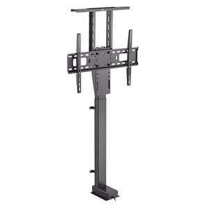 Maclean MC-866T älykäs moottoroitu sähköinen TV-nosto TUYA mobiilisovellus lattiakiinnike Alexa Google Home 37"-80" 60 kg kaappi VESA (EU-pistoke)