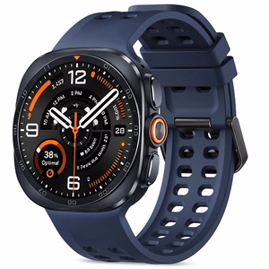 Tech-Protect Silicone Air Strap for Samsung Galaxy Watch Ultra 47mm - Navy Blue