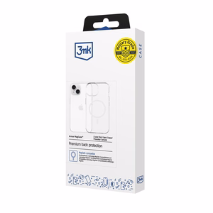3mk Armor MagCase iPhone 13 / 14:lle - Läpinäkyvä