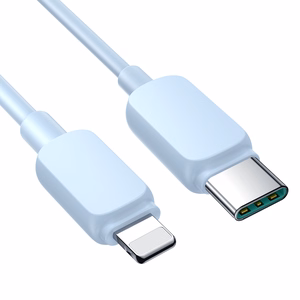 Joyroom Multi-Color Series A14 USB-C / Lightning 20W Kaapeli 1.2m - sininen