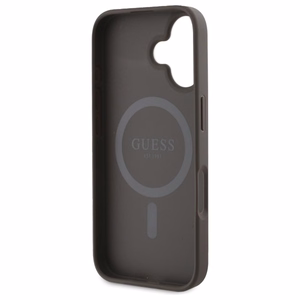 Guess 4G Printed Stripes MagSafe Suojakuori iPhone 16:lle - Ruskea