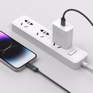 Joyroom Prism Series A16 Lightning / USB-C PD 20W kaapeli 1.2m - musta