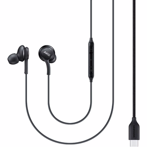Samsung EO-IC100BBE USB-C Stereo Hi-Fi langalliset kuulokkeet (OOB Bulk - vaihtoehtoinen pakkaus) - musta