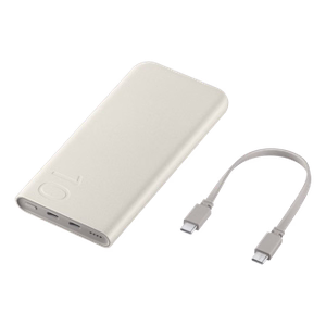 Samsung EB-P3401XUEGWW 10 000mAh 25 W -varavirtalähde, beige