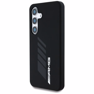 AMG Oversize Rhombs MagSafe Suojakuori Samsung Galaxy S25:lle - musta